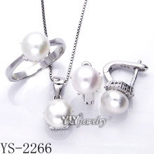 Qualitäts-Silber-Schmucksache-Perlen-Satz 925 Silber (YS-2266)